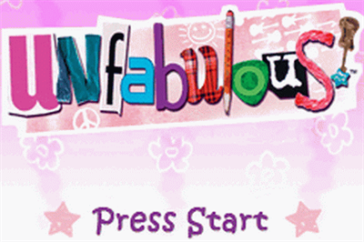 Unfabulous - Screenshot - Game Title Image