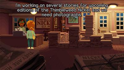 Delores: A Thimbleweed Park Mini-Adventure - Screenshot - Gameplay Image