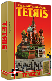 Tetris: The Soviet Mind Game - Box - 3D Image