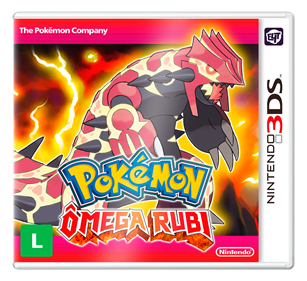 Pokémon Omega Ruby - Box - Front - Reconstructed Image