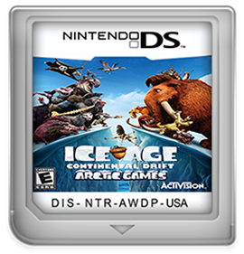 Ice Age: Continental Drift: Arctic Games - Fanart - Cart - Front Image