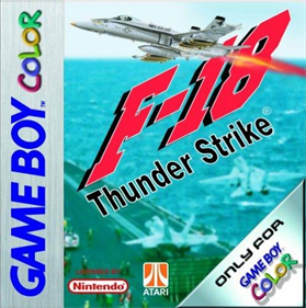F-18 Thunder Strike - Box - Front Image
