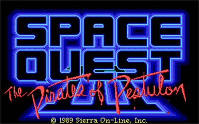 Space Quest III: The Pirates of Pestulon - Screenshot - Game Title Image