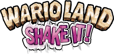 Wario Land: Shake It! - Clear Logo Image