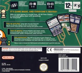 Clubhouse Games - Box - Back Image