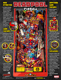 Deadpool - Advertisement Flyer - Back Image