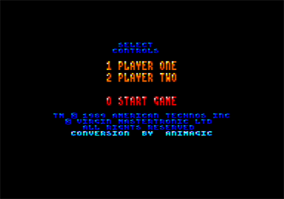 Double Dragon II: The Revenge (Dro Soft) - Screenshot - Game Select Image