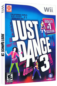 Just Dance 3 - Box - 3D Image