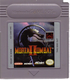 Mortal Kombat II - Cart - Front Image