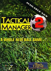 Tactical Manager 2 - Advertisement Flyer - Front Image