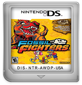 Fossil Fighters - Fanart - Cart - Front Image