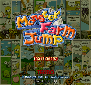Monster Farm Jump - Screenshot - Game Title Image