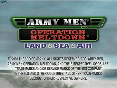 Army Men: World War: Land, Sea, Air - Screenshot - Game Title Image