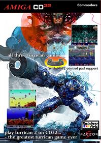 Turrican Anthology - Box - Back Image