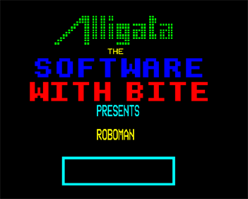 Roboman - Screenshot - Game Title Image
