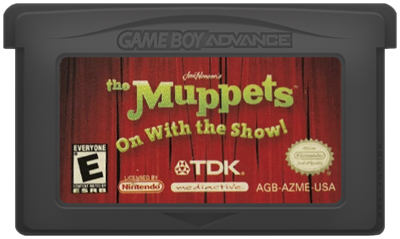 The Muppets: On With the Show! - Cart - Front Image