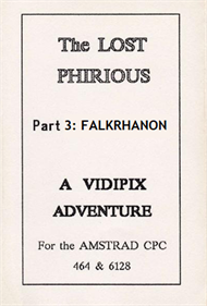 The Lost Phirious Part 3: Falkrhanon