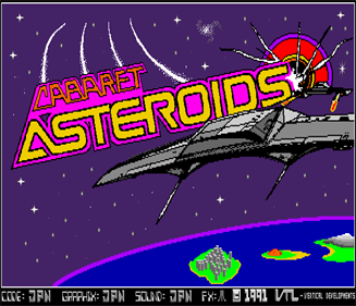 Cabaret Asteroids - Screenshot - Game Title Image