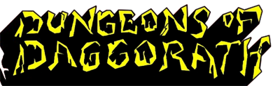 Dungeons of Daggorath - Clear Logo Image