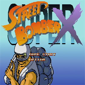 Super Street Bomber X - Screenshot - Game Title Image