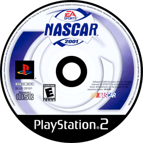 NASCAR 2001 - Disc Image
