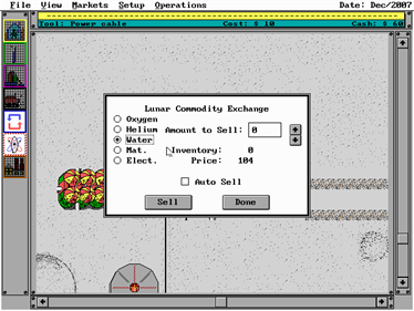 Moonbase: Lunar Colony Simulator - Screenshot - Gameplay Image