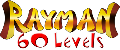 Rayman 60 Levels - Clear Logo Image