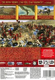 Rome: Total War - Box - Back Image