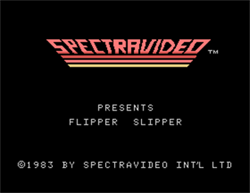 Flipper Slipper - Screenshot - Game Title Image