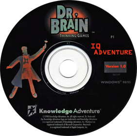 Dr. Brain Thinking Games: IQ Adventure - Disc Image