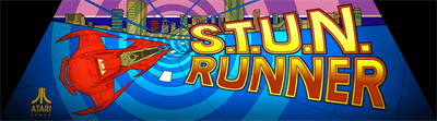 S.T.U.N. Runner - Arcade - Marquee Image