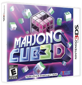 Mahjong Cub3D - Box - 3D Image