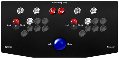 Gigas - Arcade - Controls Information Image