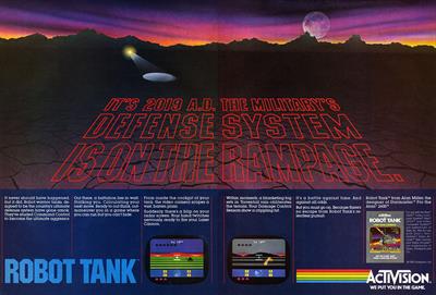 Robot Tank - Advertisement Flyer - Front Image