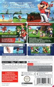 Mario Golf: Super Rush - Box - Back Image