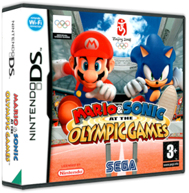 Mario & Sonic at the Olympic Games - Box - 3D Image