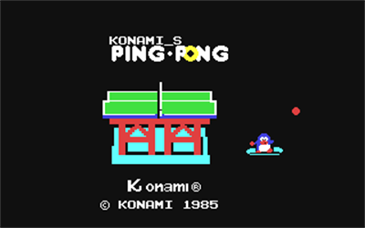 Ping Pong - Screenshot - Game Title Image