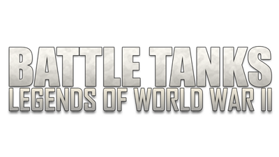 Battle Tanks: Legends of World War II - Clear Logo Image