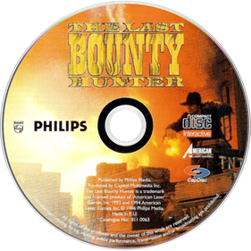 The Last Bounty Hunter - Disc Image