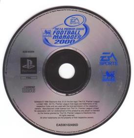 The F.A. Premier League Football Manager 2000 - Disc Image