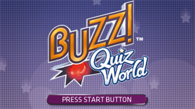 Buzz!: Quiz World - Screenshot - Game Title Image