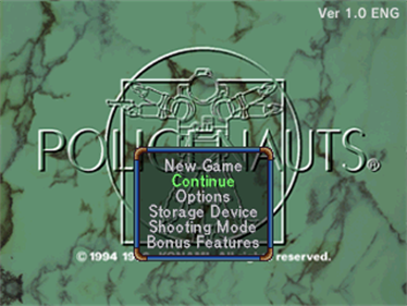 Policenauts - Screenshot - Game Title Image