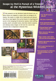 Nancy Drew: Treasure in the Royal Tower - Box - Back Image