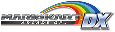 Mario Kart Arcade GP DX - Clear Logo Image