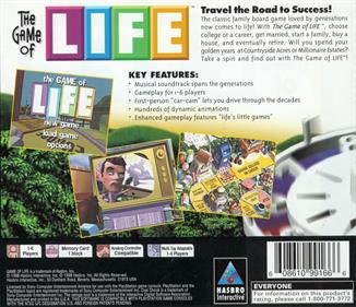 The Game of Life - Box - Back Image