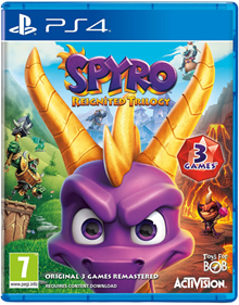 Spyro Reignited Trilogy - Box - Front - Reconstructed Image