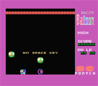 Dizzy Balloon - Screenshot - Game Title Image