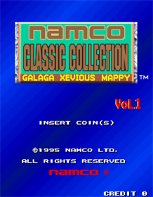 Namco Classic Collection Vol.1 - Screenshot - Game Title Image