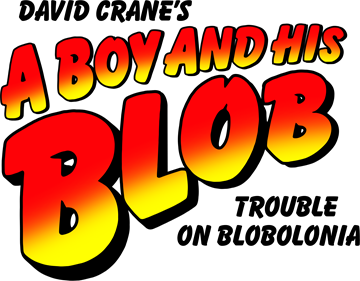 A Boy and His Blob: Trouble on Blobolonia - Clear Logo Image