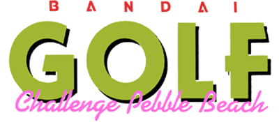 Bandai Golf: Challenge Pebble Beach - Clear Logo Image